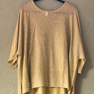 Yellow Tunic Top. Brand: Anthropologie Size: Large